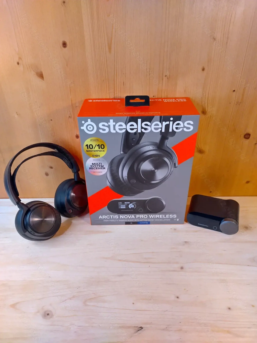 Gaming Headset Arctis Nova Pro WL, BT, USB schwarz