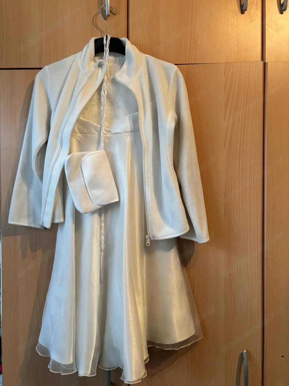 Erstkommunion Kleid mit Jäckchen und Täschchen