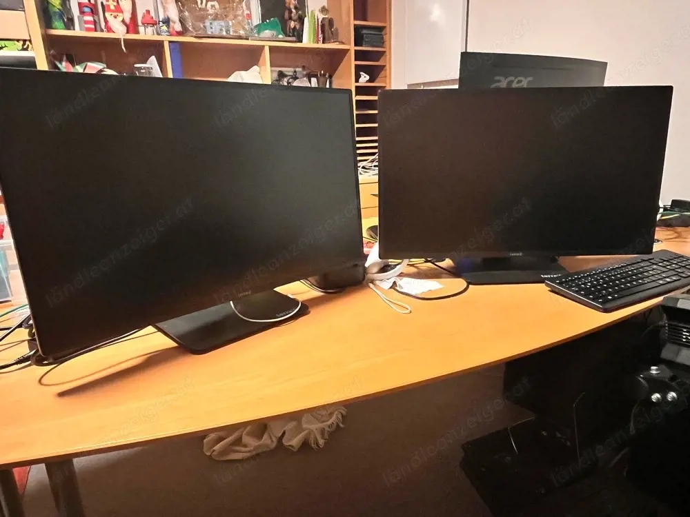 2 Stück im Set: Monitor  27 zoll