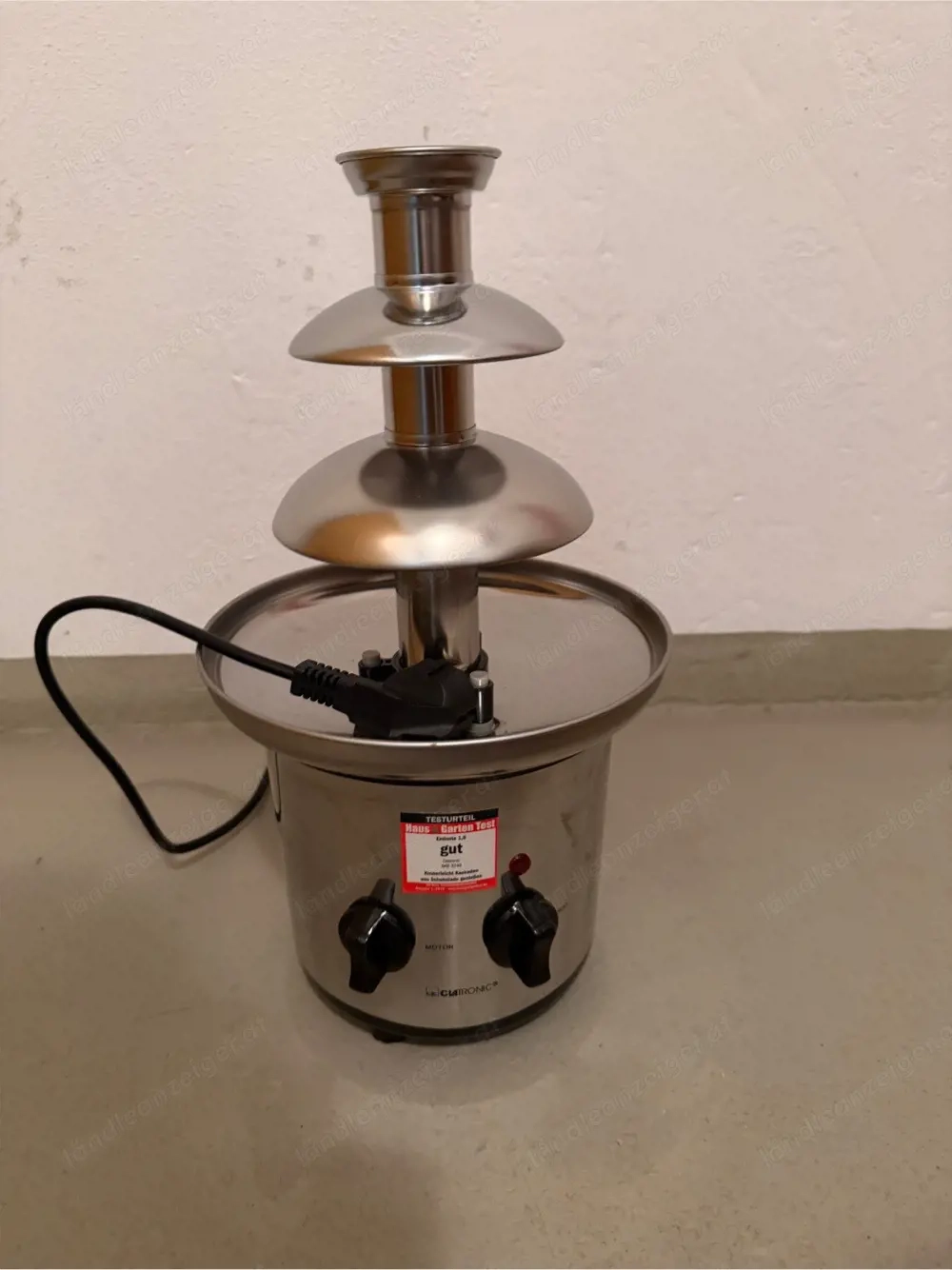 Gratis - Schokobrunnen