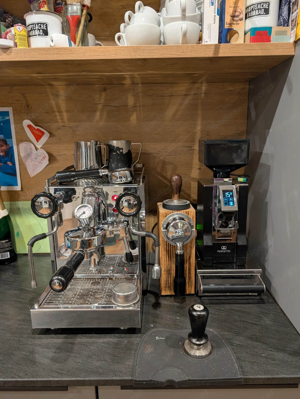 Siebträger Set Zweikreiser E61 Quickmill Eureka