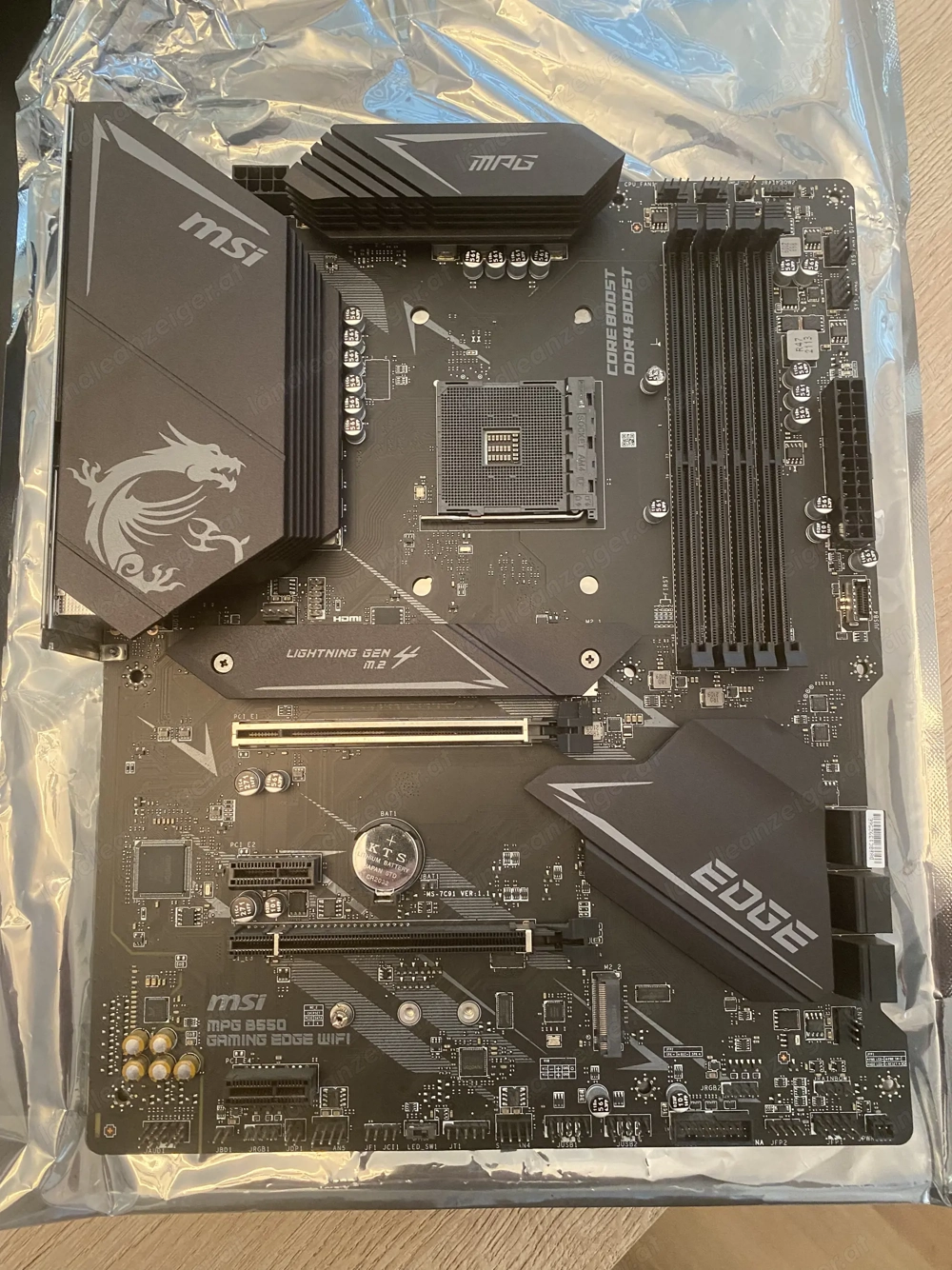 MSI MPG B550 Gaming Edge WiFi   RMA geprüft