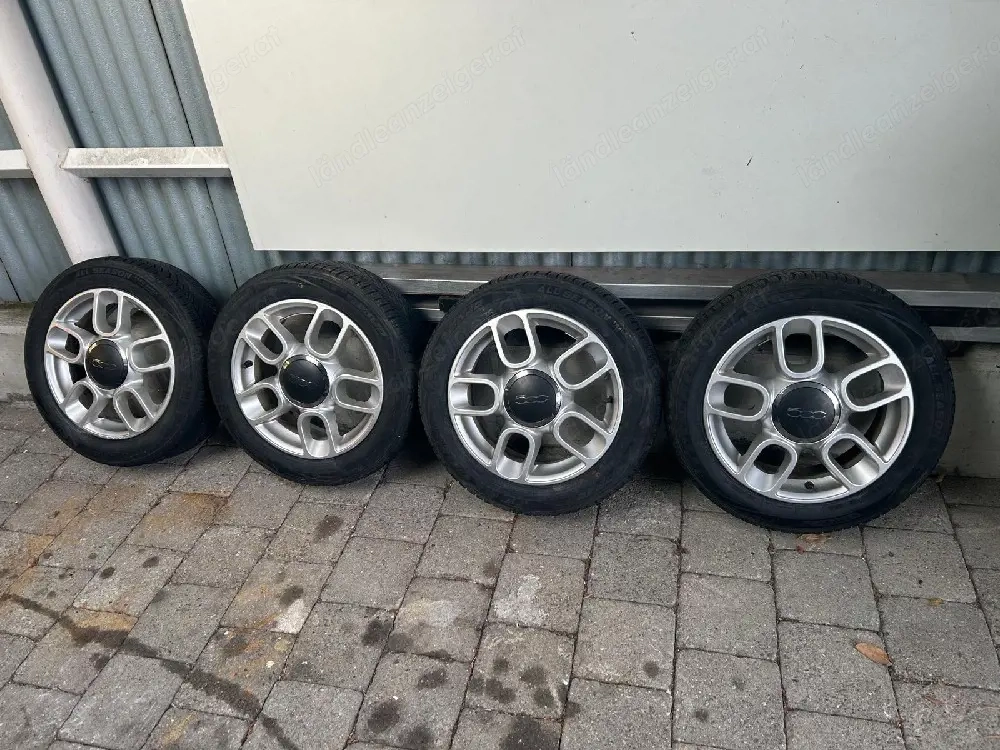 Komplett Räder 500Fiat Original