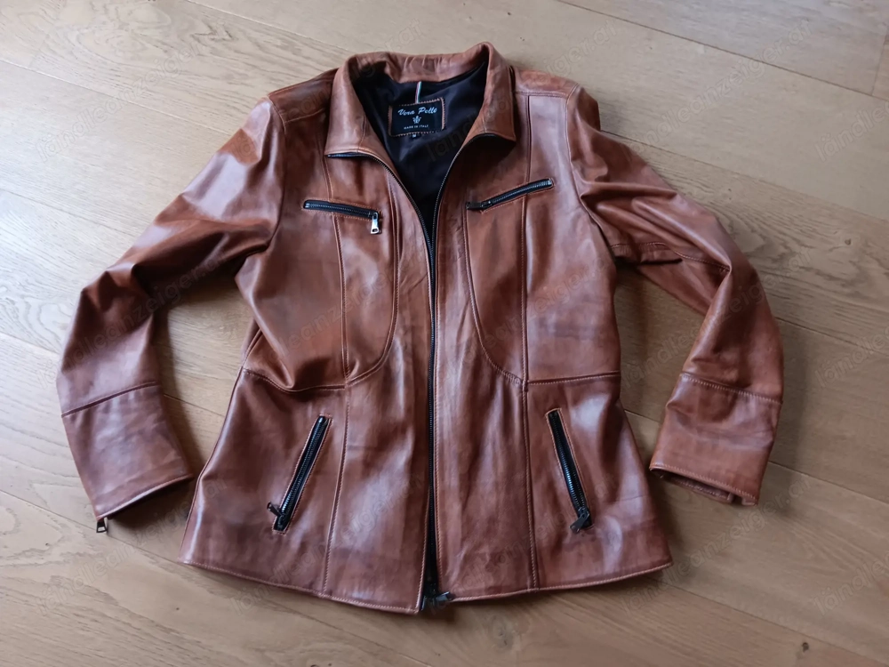 Feine Lederjacke, weich