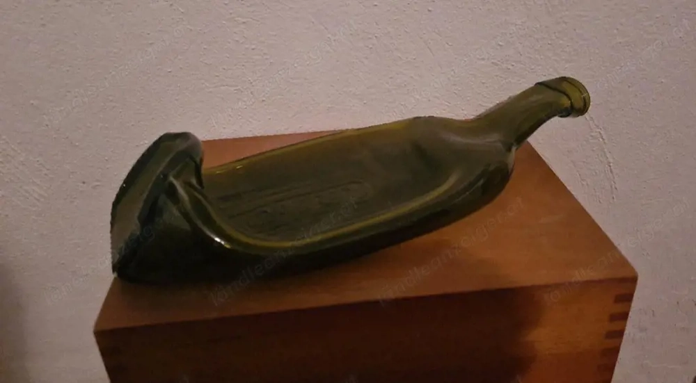 Ricard Glasflasche als Deko