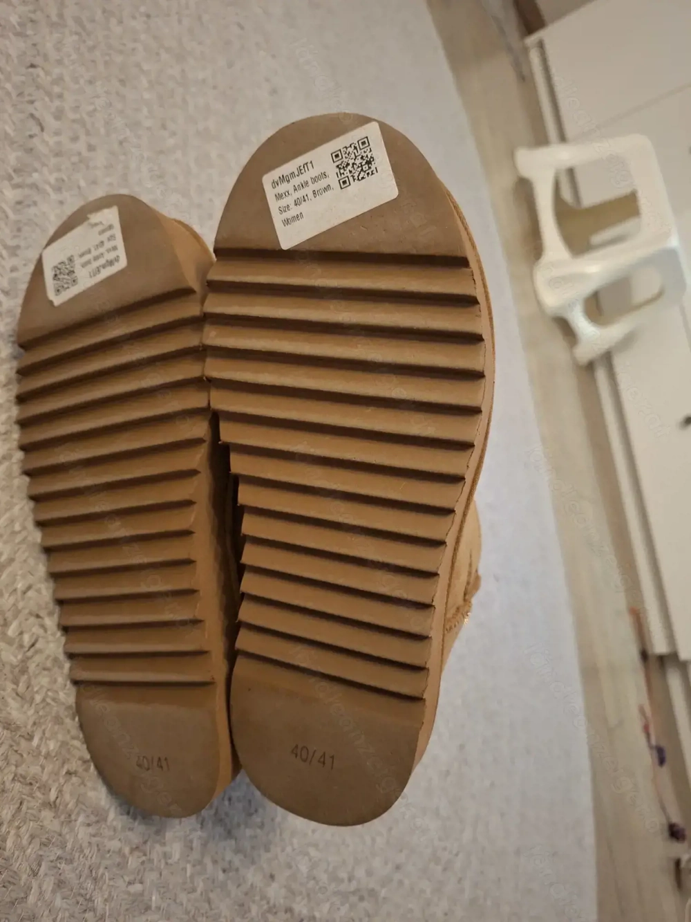 MEXX Wildleder Boot mit Schaffellfutter 40 41