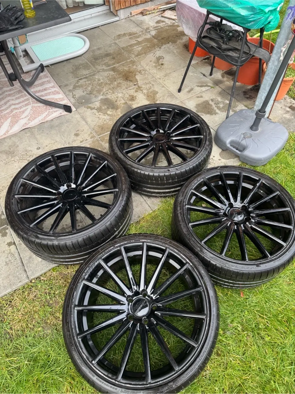 vossen felgen 21 inkl reifen mit gutachten! 