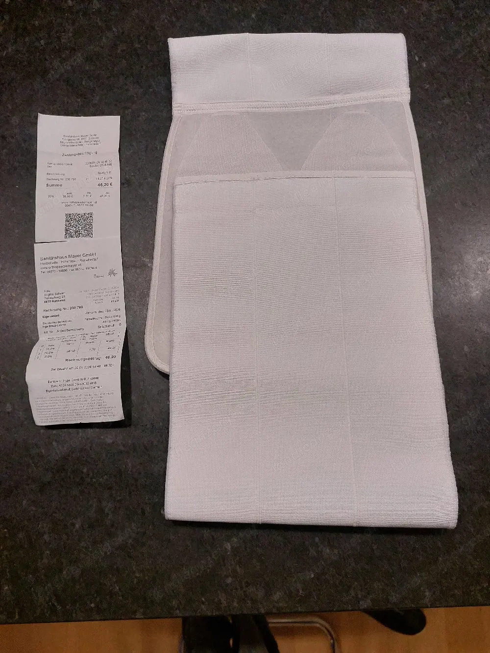 Rippenbandage - Abdominalbandage