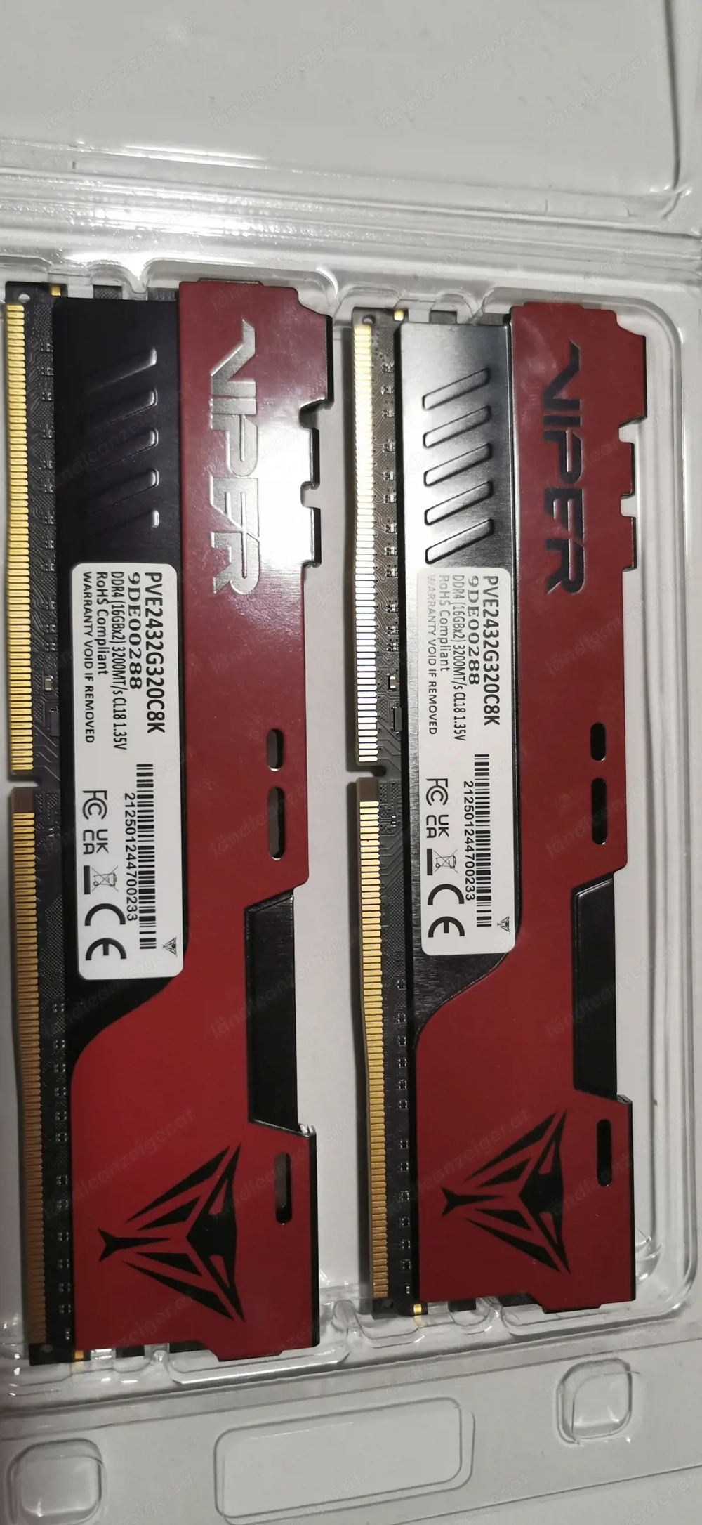 Viper Patriot Elite 2 DDR4 3200Mts 2x16Gb (32Gb)