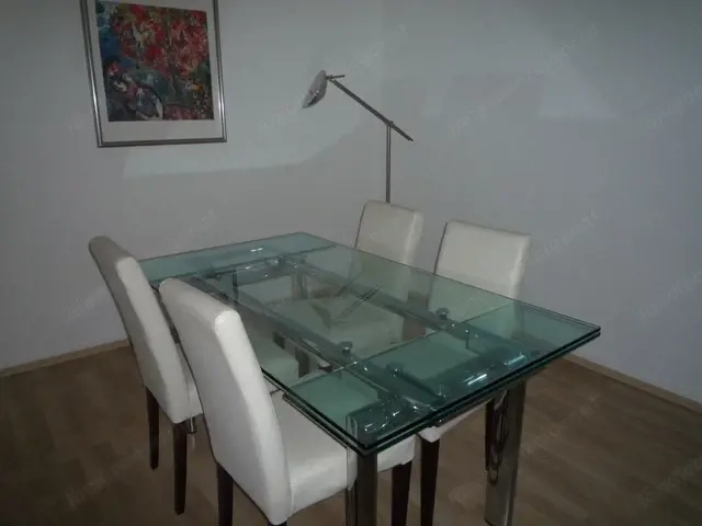 Glastisch ausziehbar zu verschenken