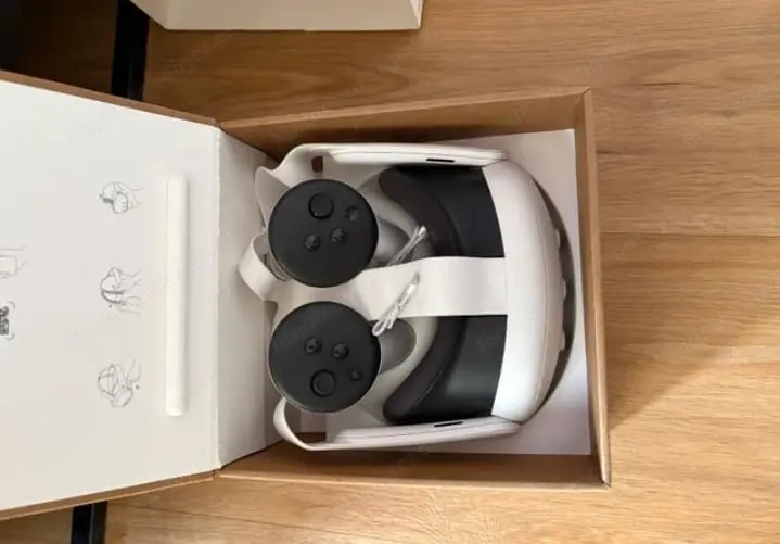 Meta Quest 3 und ein Gerät 