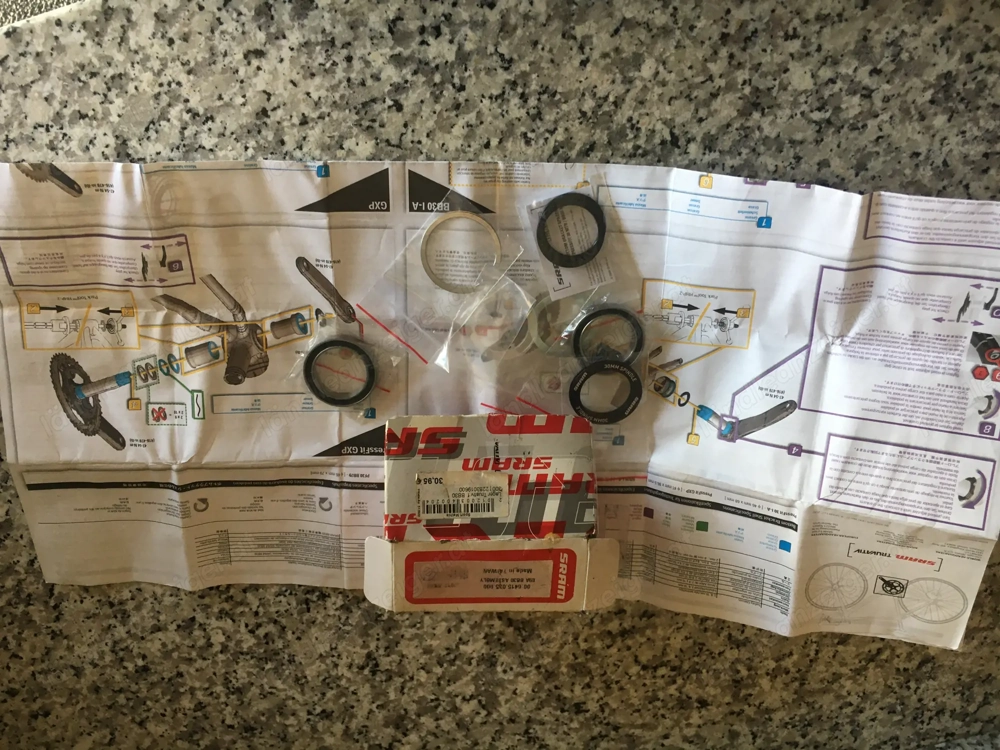 Sram Spindle  30 mm    Innenlager