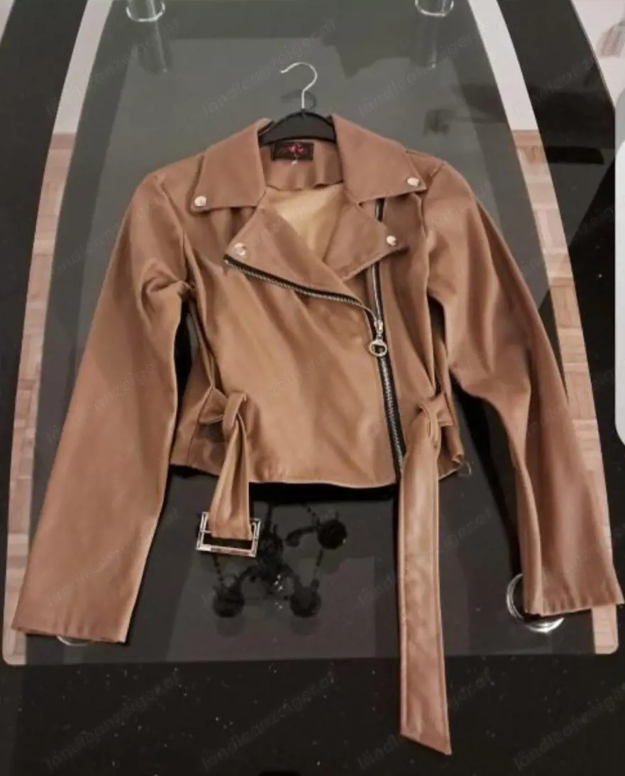 Lederjacke neu