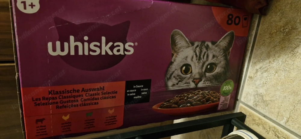 Whiskas nassbeutel 80 neu 