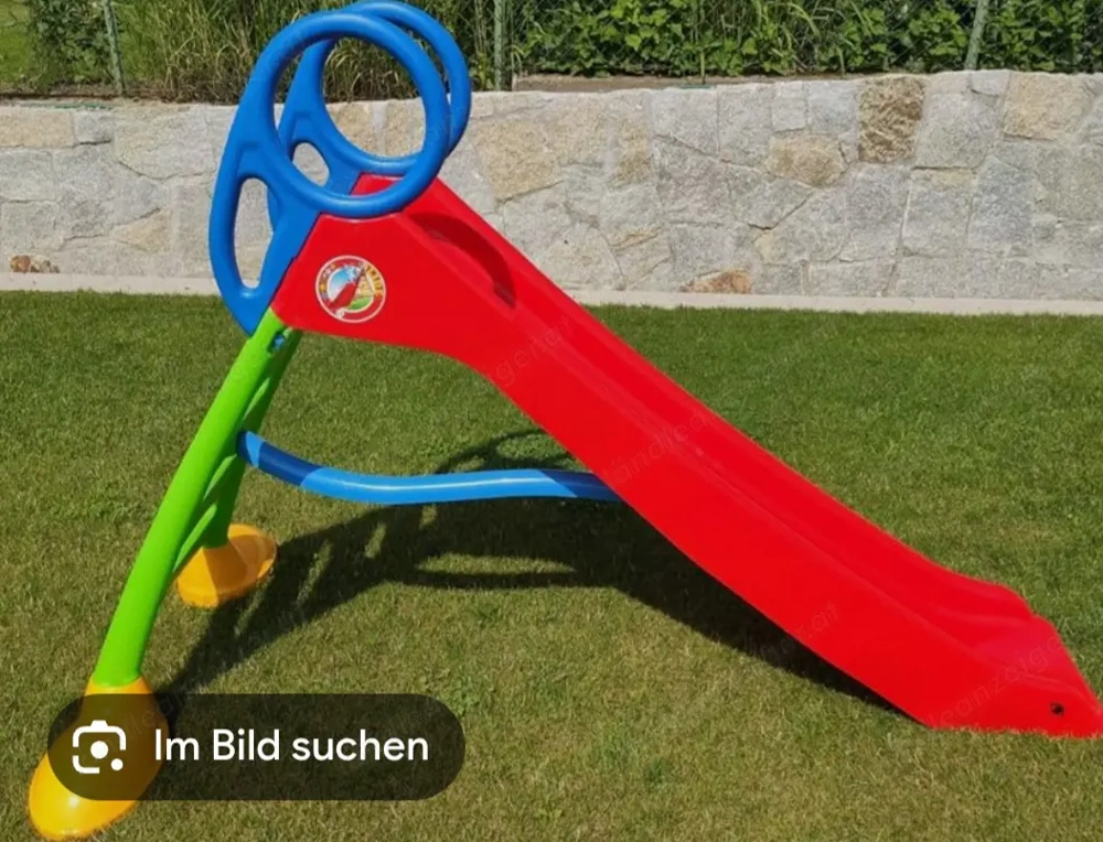 Kinderrutsche, kunterbunt