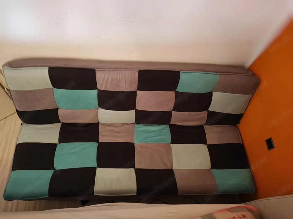 SCHLAFSOFA in Mikrovelours