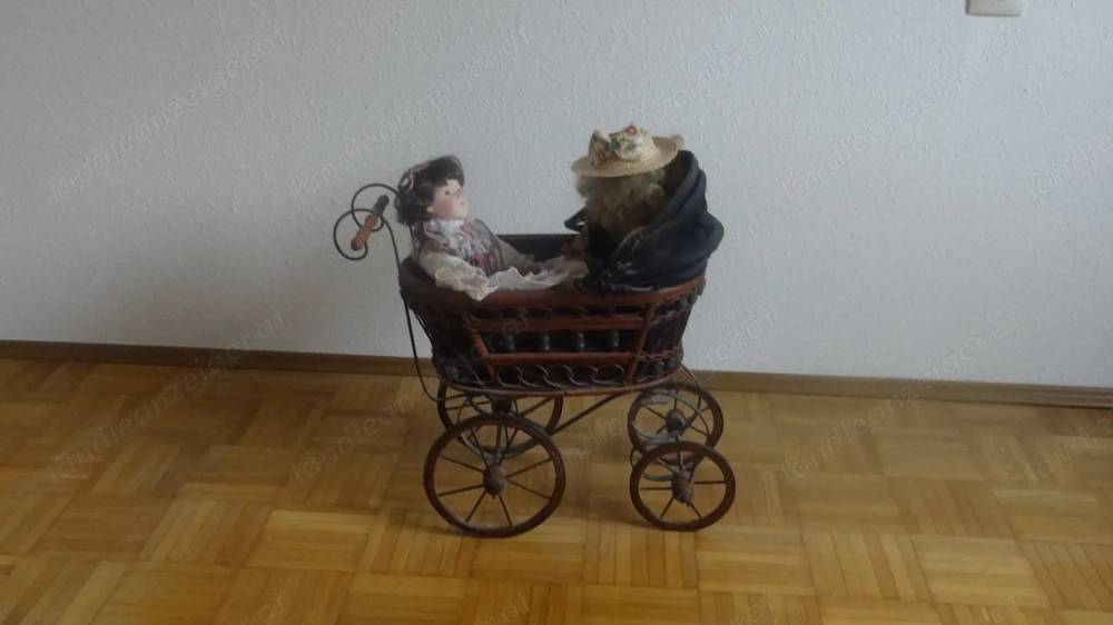 Deko-Kinderwagen