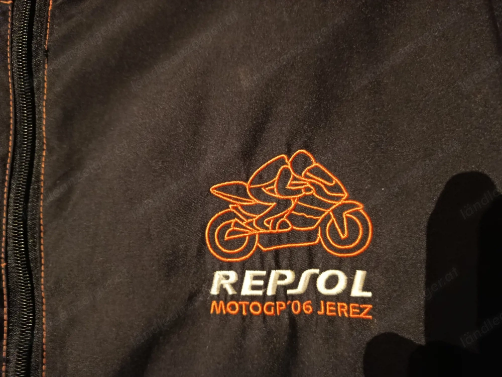 RARITÄT MotoGP Repsol Windjacke aus Jerez in Spanien 2006