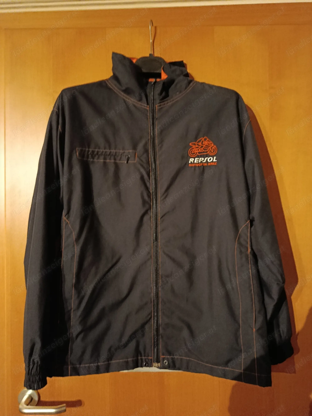 RARITÄT MotoGP Repsol Windjacke aus Jerez in Spanien 2006