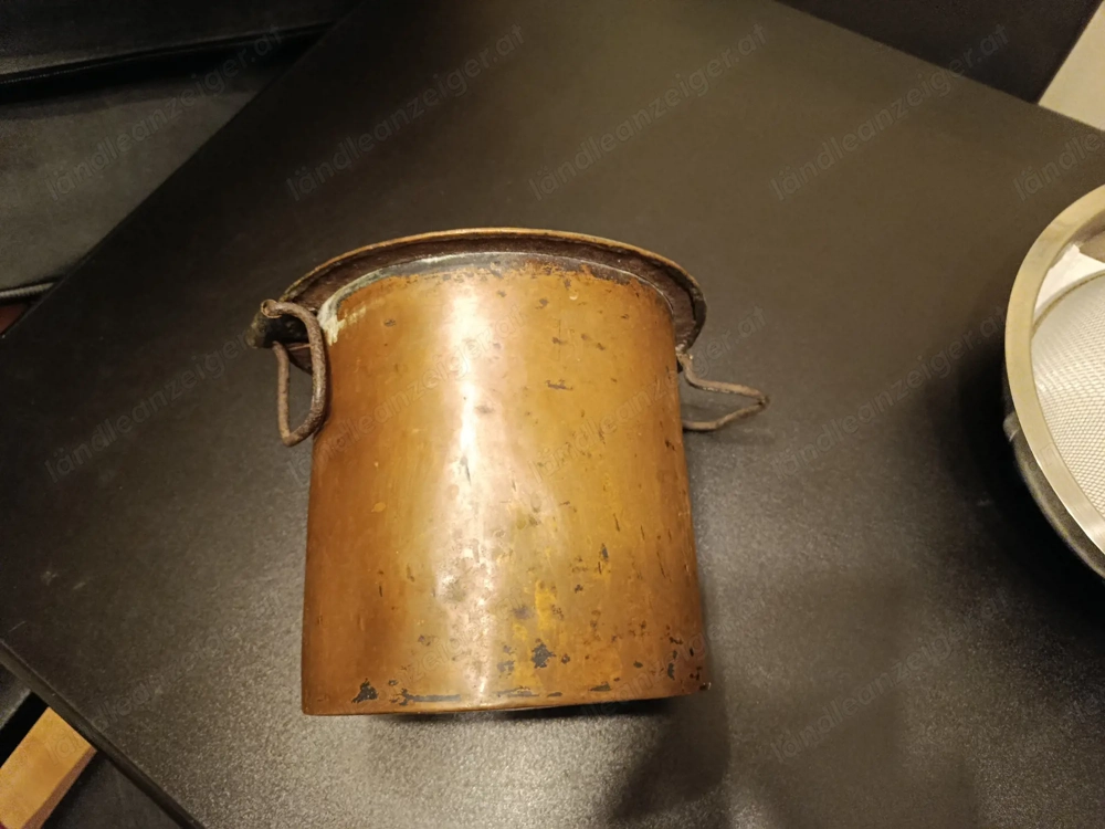 Antik Kupferkessel über 110 jahre alt