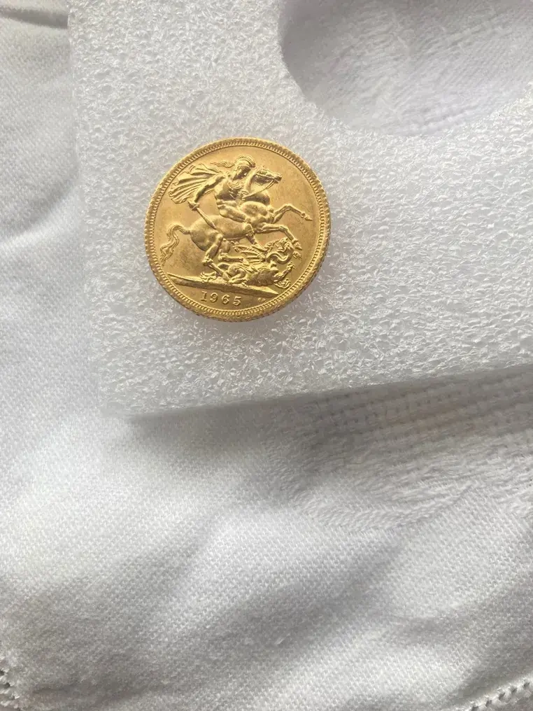 Vereinigtes Königreich. Elizabeth II. Sovereign 1965 London