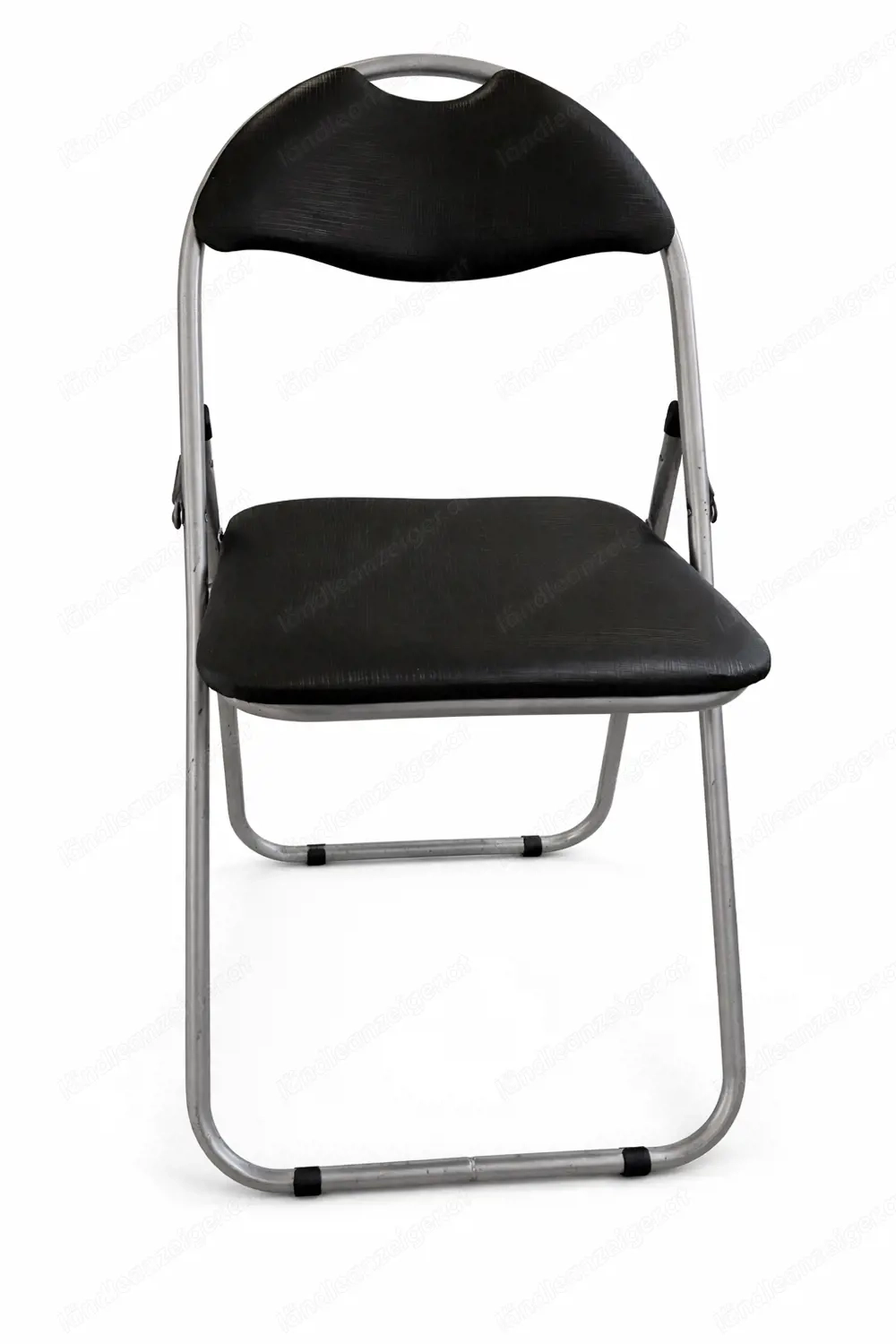 Bequemer Klappsessel aus Metall - Schwarz | stabil, kompakt & platzsparend