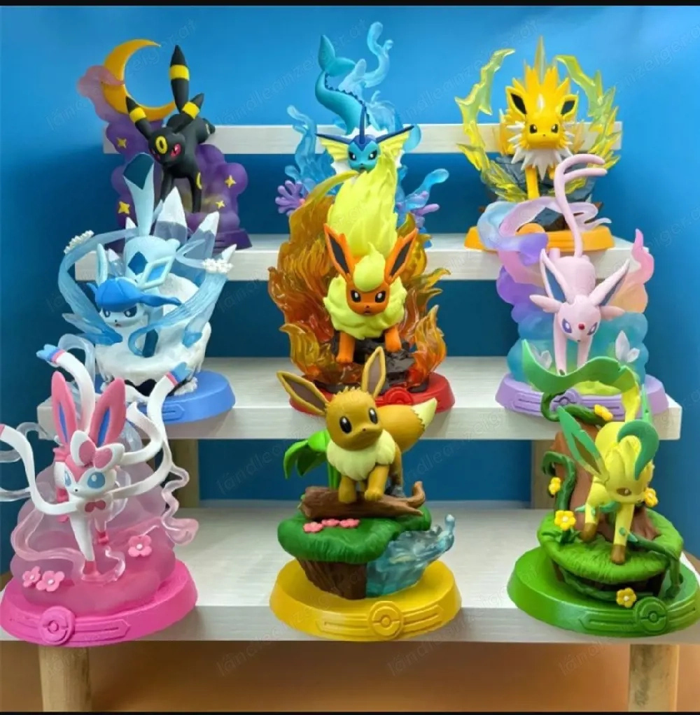 Pokemon Figuren Evoli Entwicklung