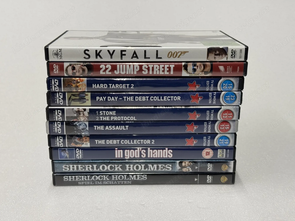 DVD Set: Action Filme Zu Verkaufen