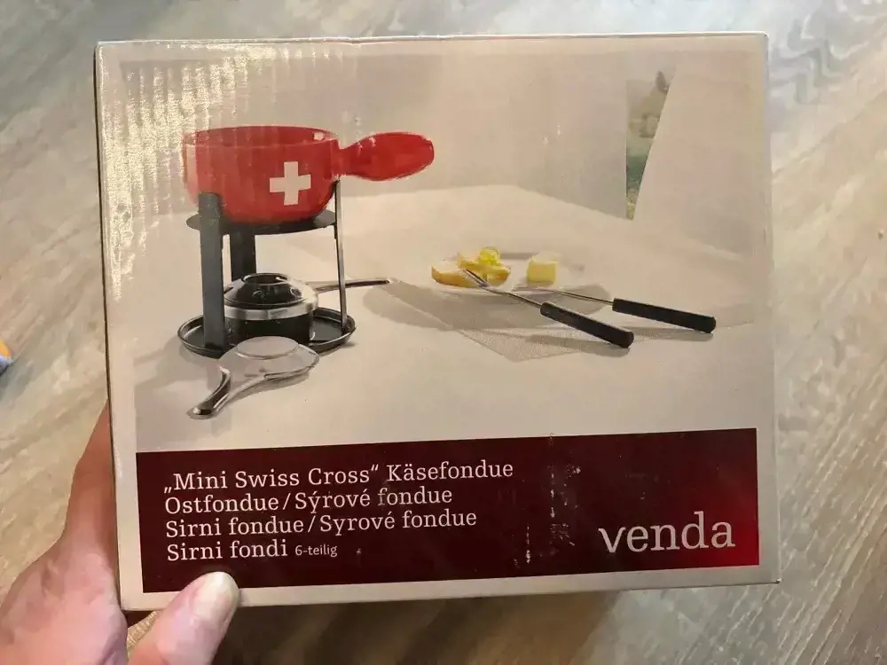 Fondue Set mini Käse-Fondue für 2