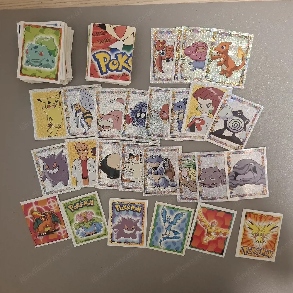 Pokémon-Sticker und Aufkleber