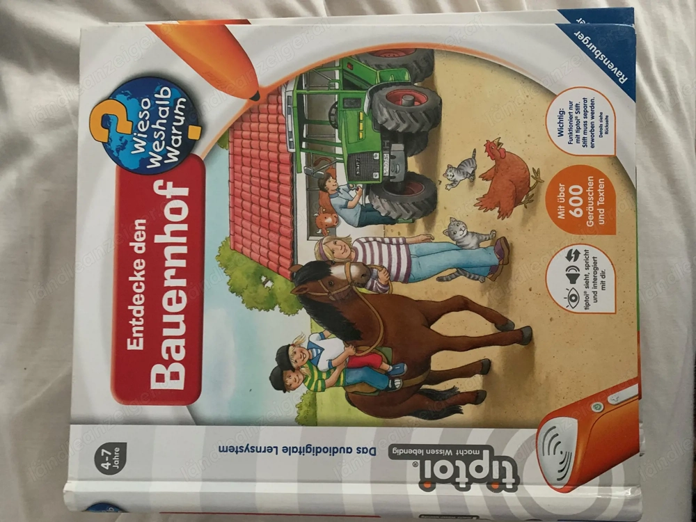 Tip Toi Buch und Tip Toi Stift