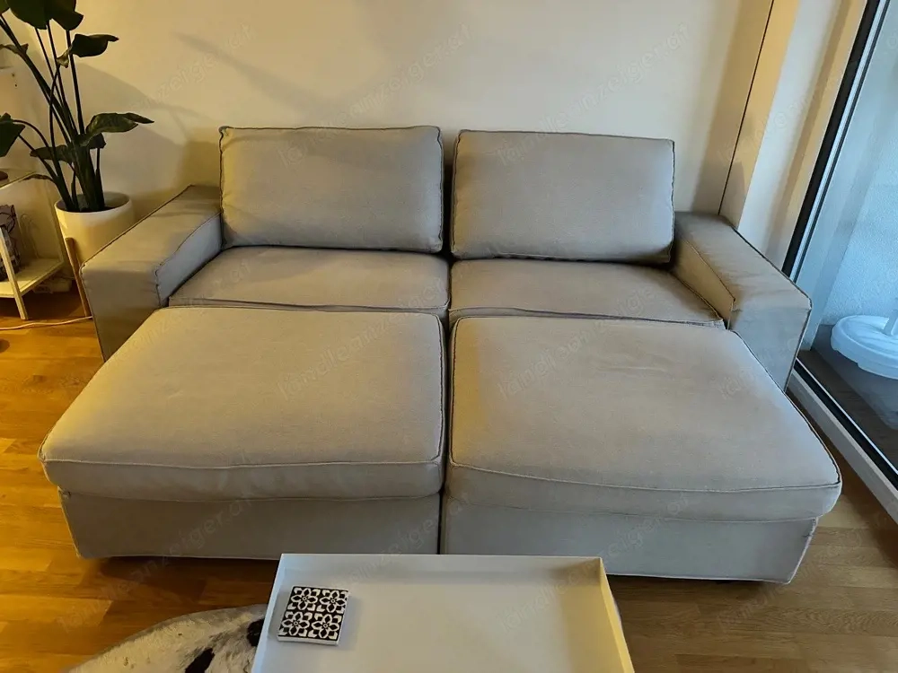 Ikea Kivik Sofa   Couch und 2 Hocker 