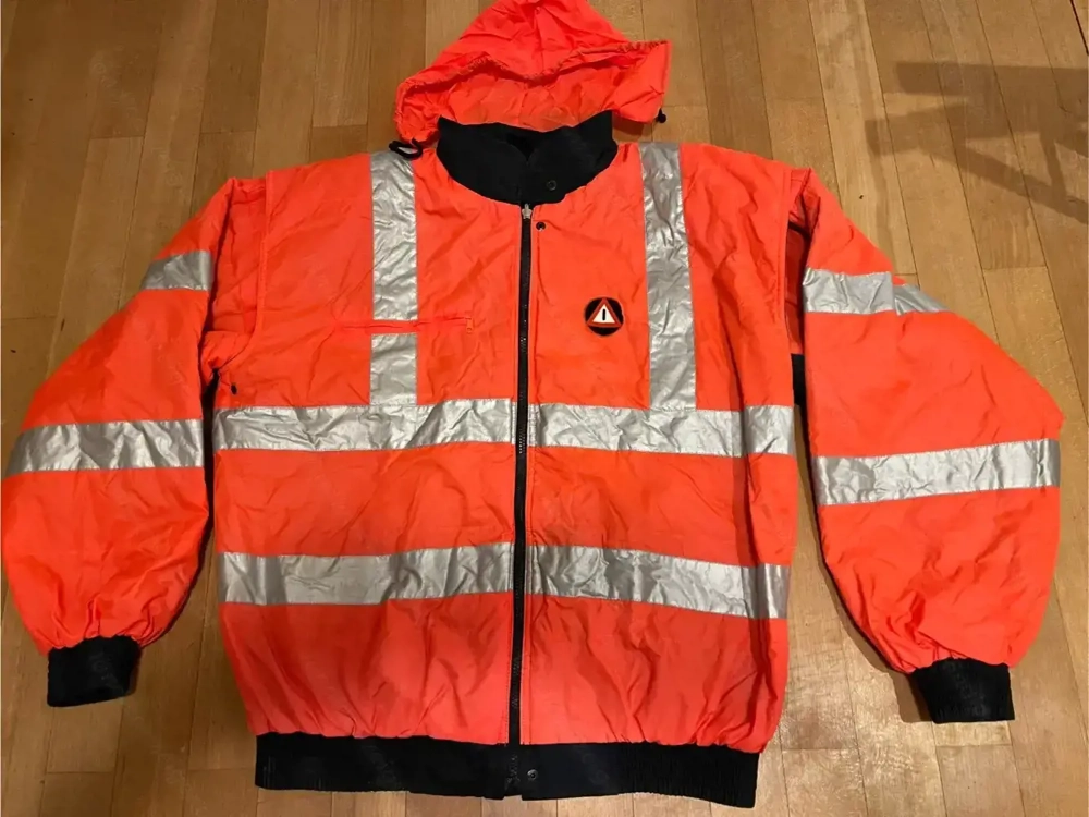 Warnschutzjacke Warnjacke Winterjacke von Mercedes