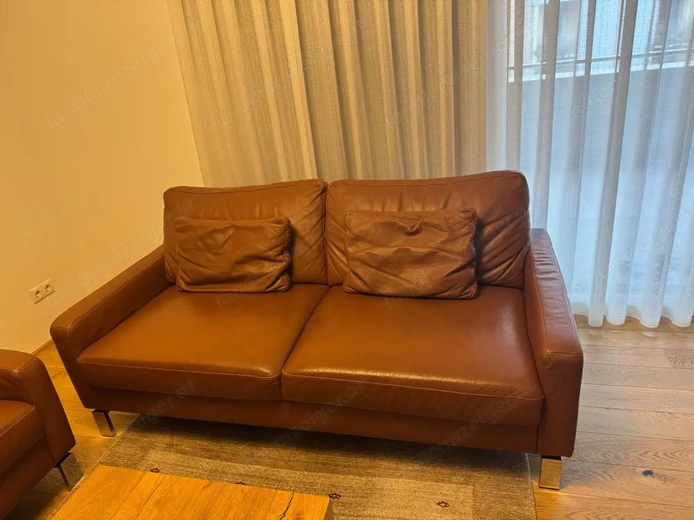 Leder Couch 