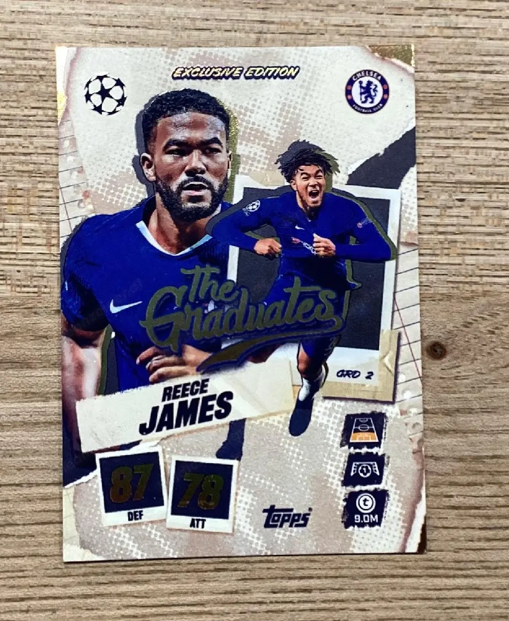 Match Attax Fußballkarte 2025 2026