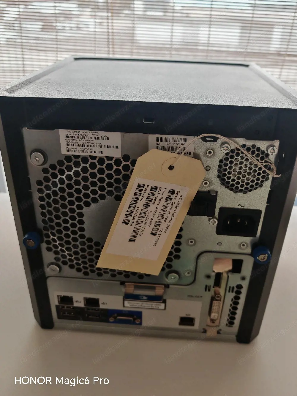 HP ProLiant Mini Server G8