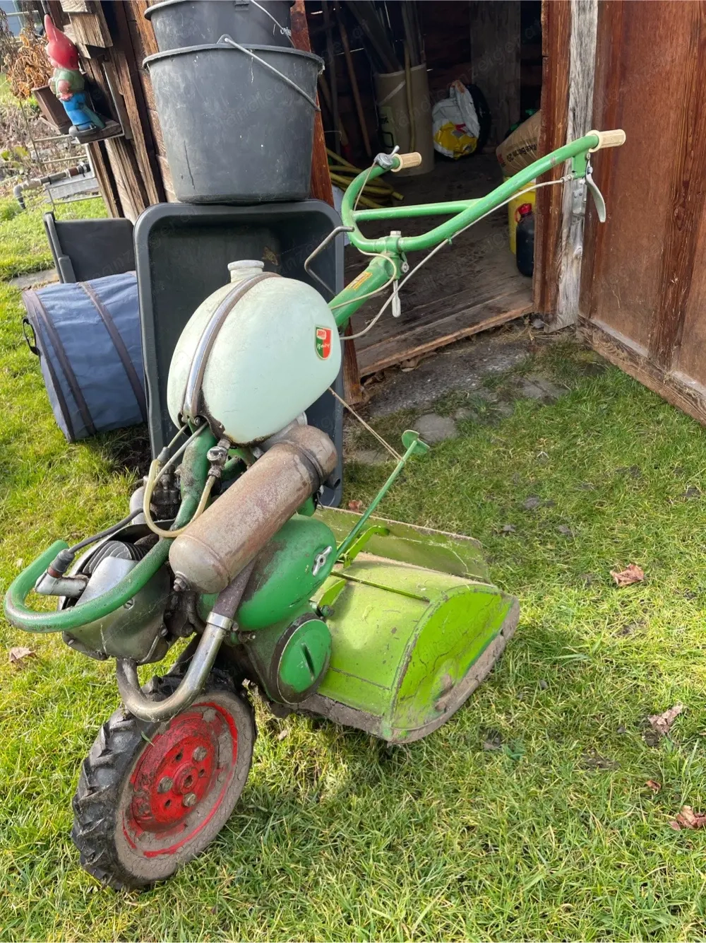 Gartenphräse Oldtimer