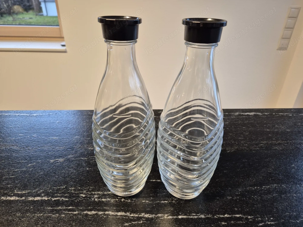 2x Sodastream Glaskaraffe