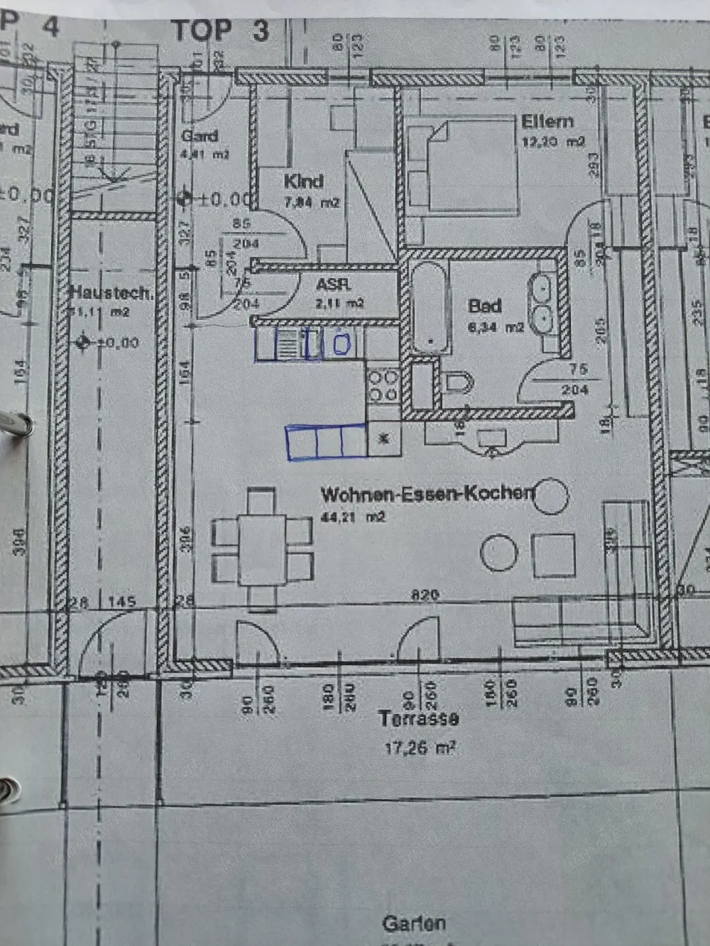 3 Zimmer Gartenwohnung