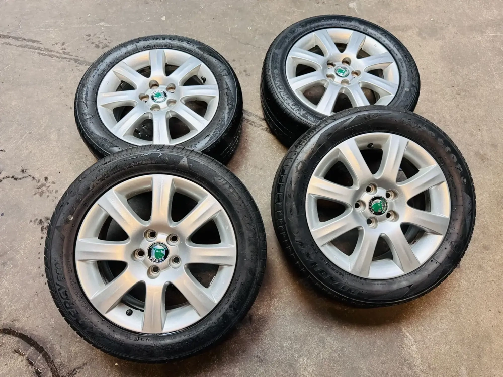 Original Skoda 15 Zoll Felgen 5x100 ET43 Fabia Polo Ibiza