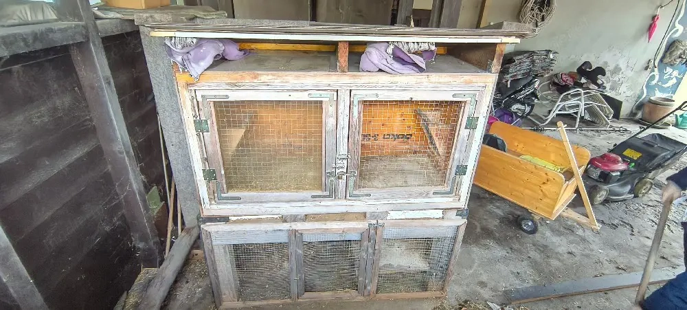 winterstall für Hasen und Meerschweinchen 