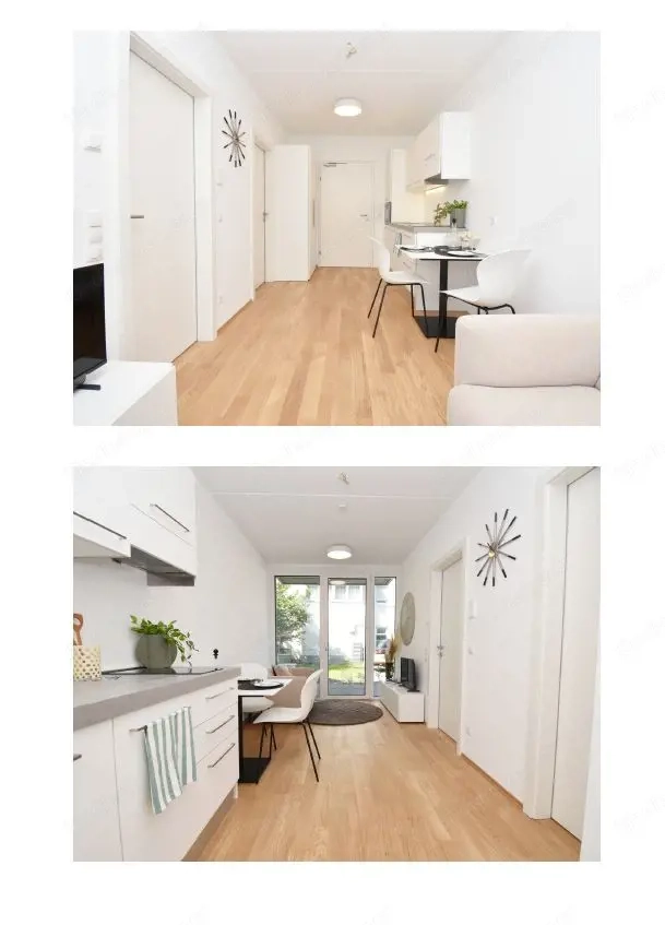 Voll möbilierte 2- Zimmerwohnung in Hard