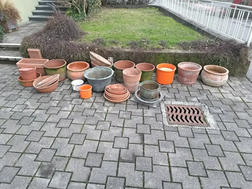 Tontöpfe, Blumentöpfe Übertöpfe für Garten und Haus