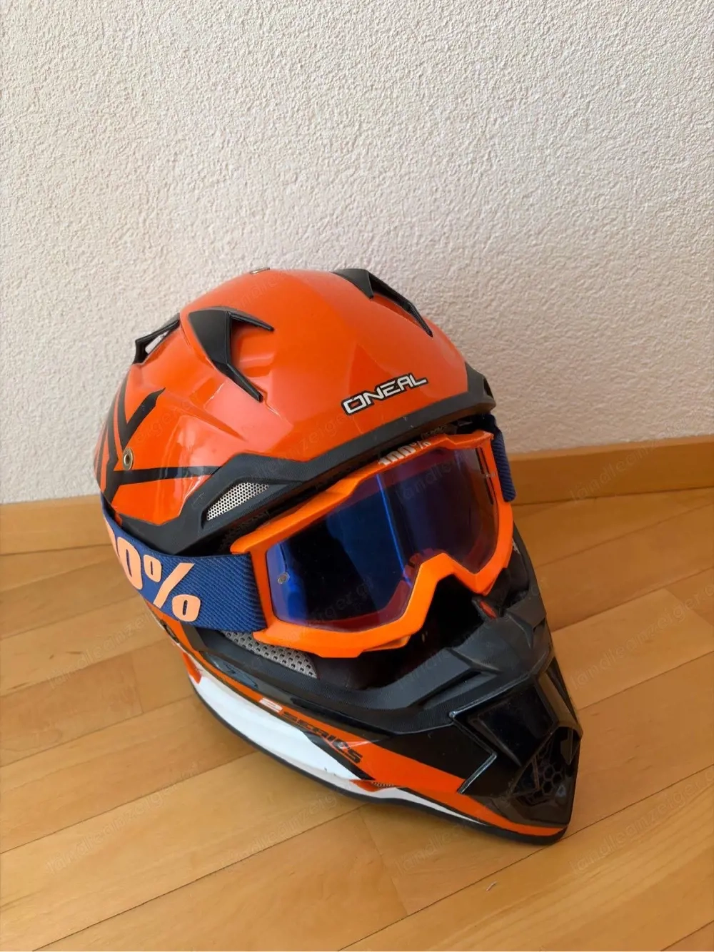 Mopedhelm mit Brille, Herren Gr. M