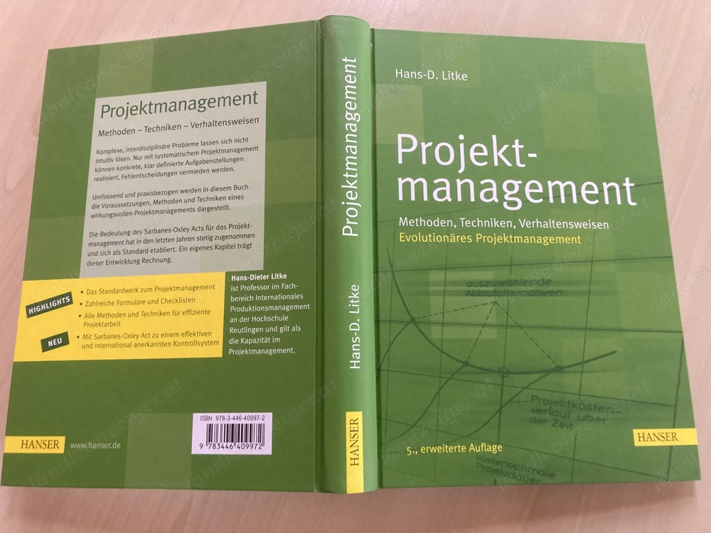 Fachliteratur - Buch - Projektmanagement