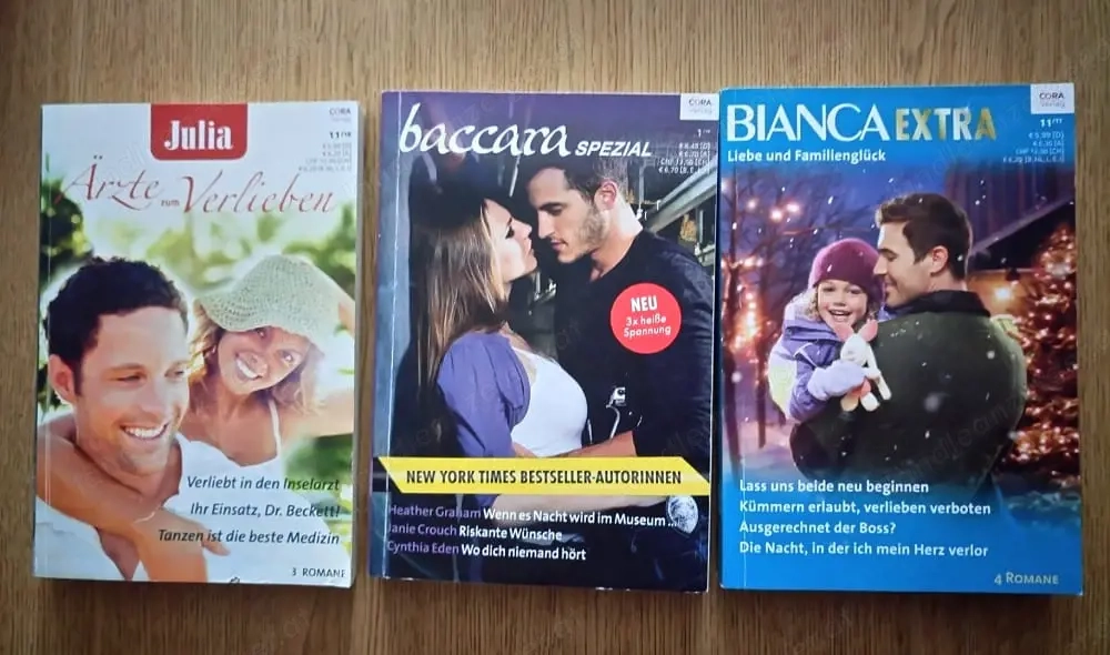 20er-Paket einer Reihe - Julia, Bianca oder Baccara - Bücher   Romane, guter Zustand