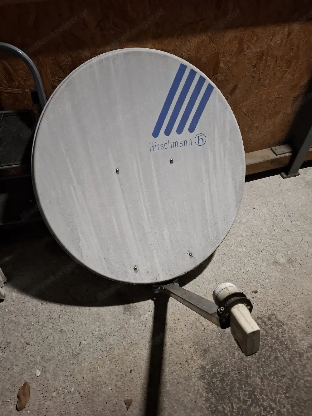 Hirschmann Satellitenschüssel ca. 80 cm Durchmesser 