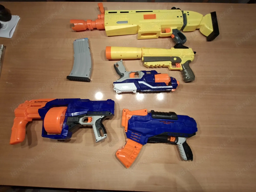 Nerf-Gun's Spielzeug