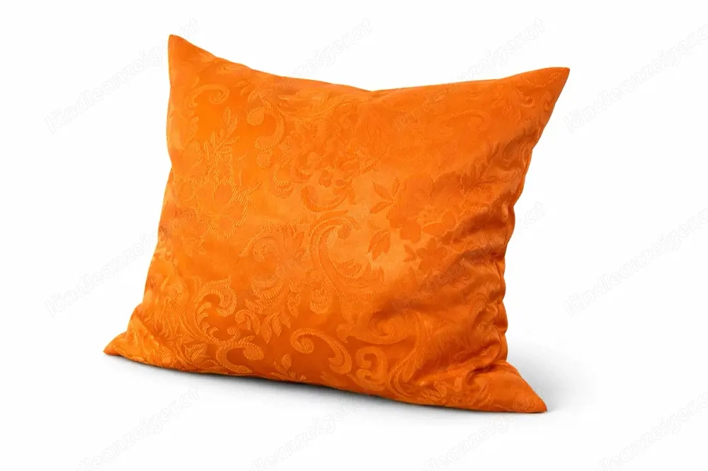 2 Kissenhüllen orange - 40 x 40 cm