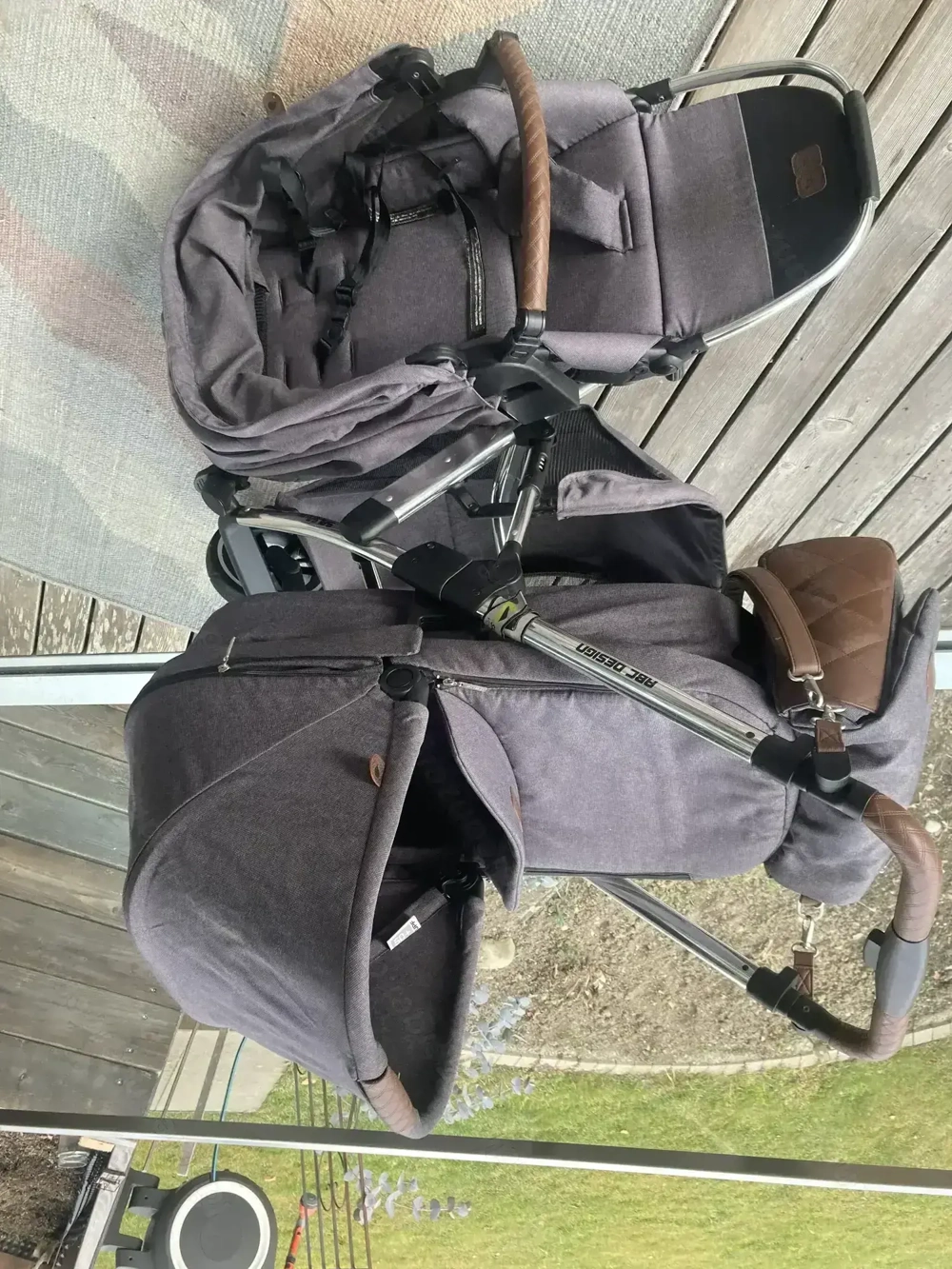 Kinderwagenset mit Wickeltasche